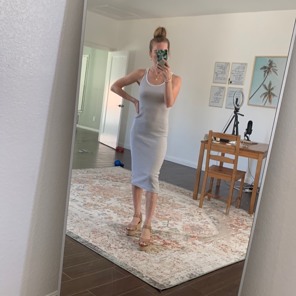 H&M comfy stripe dress